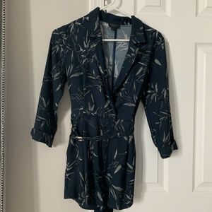 Topshop Blazer-Style Playsuit